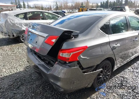 2019 Nissan Sentra S из США, поврежденный, VIN 3N1AB7AP9KY259603